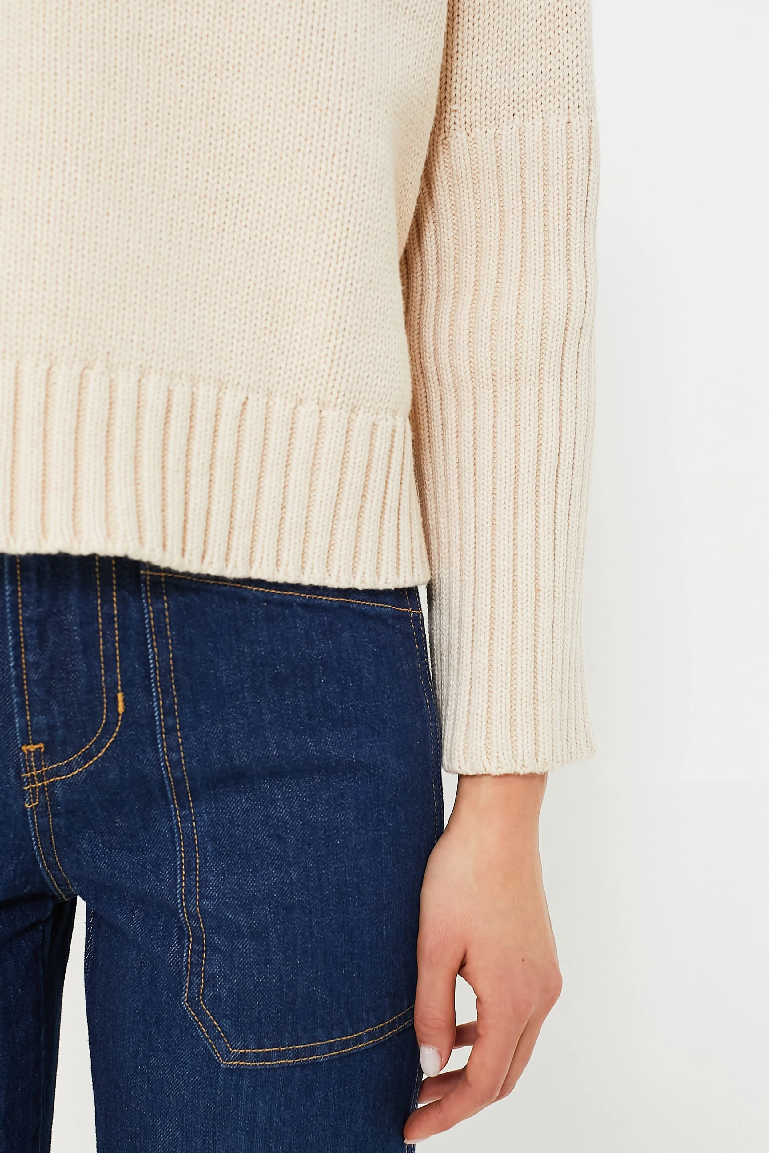 Sandstone Brenna Polo Sweater