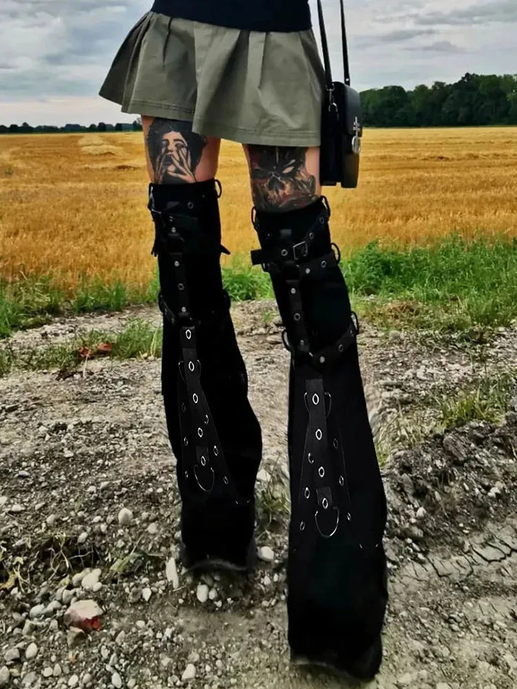 Slim Cargo Halloween High Waist Pants