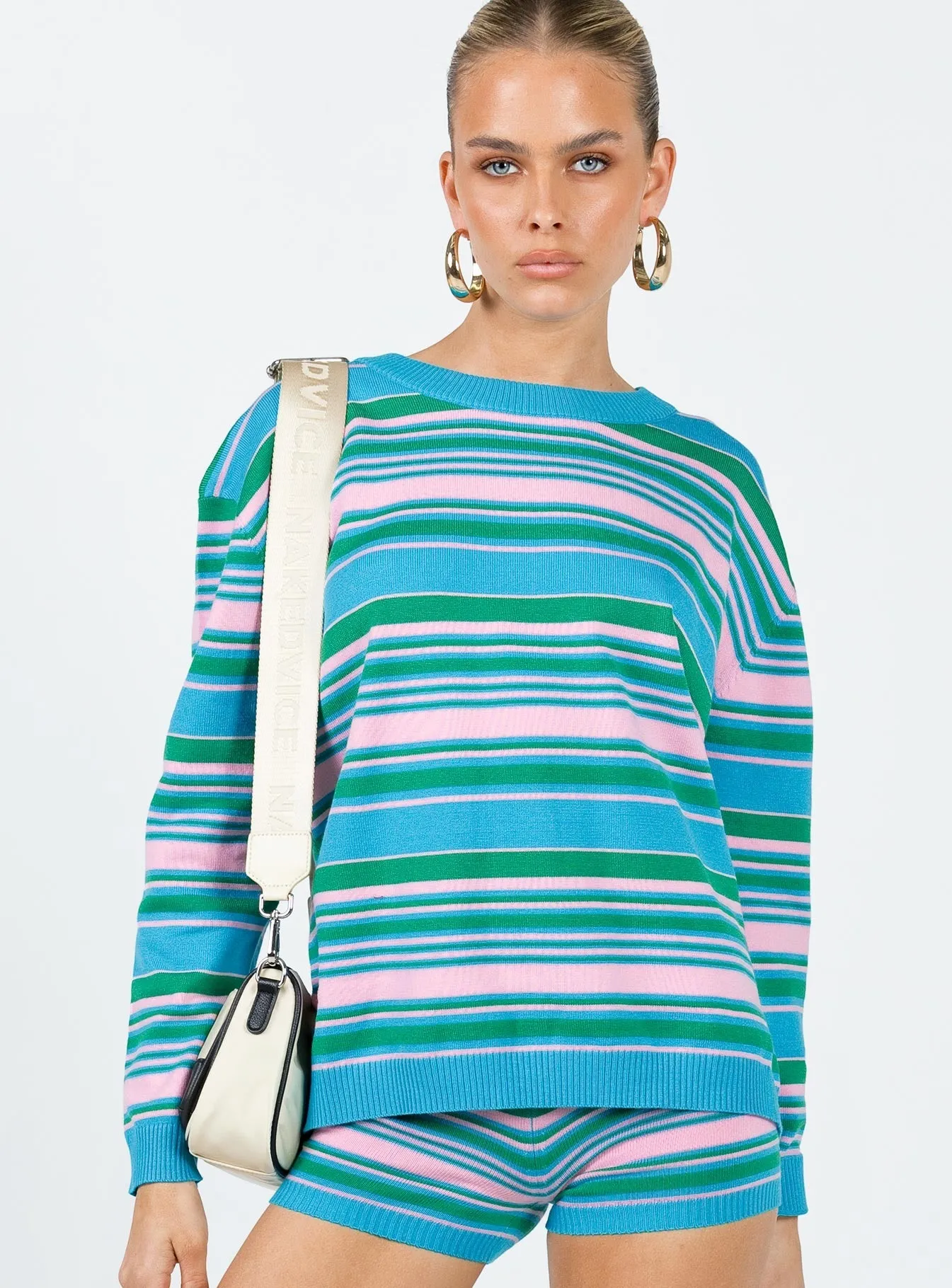 Tallow Knit Stripe Sweater Multi