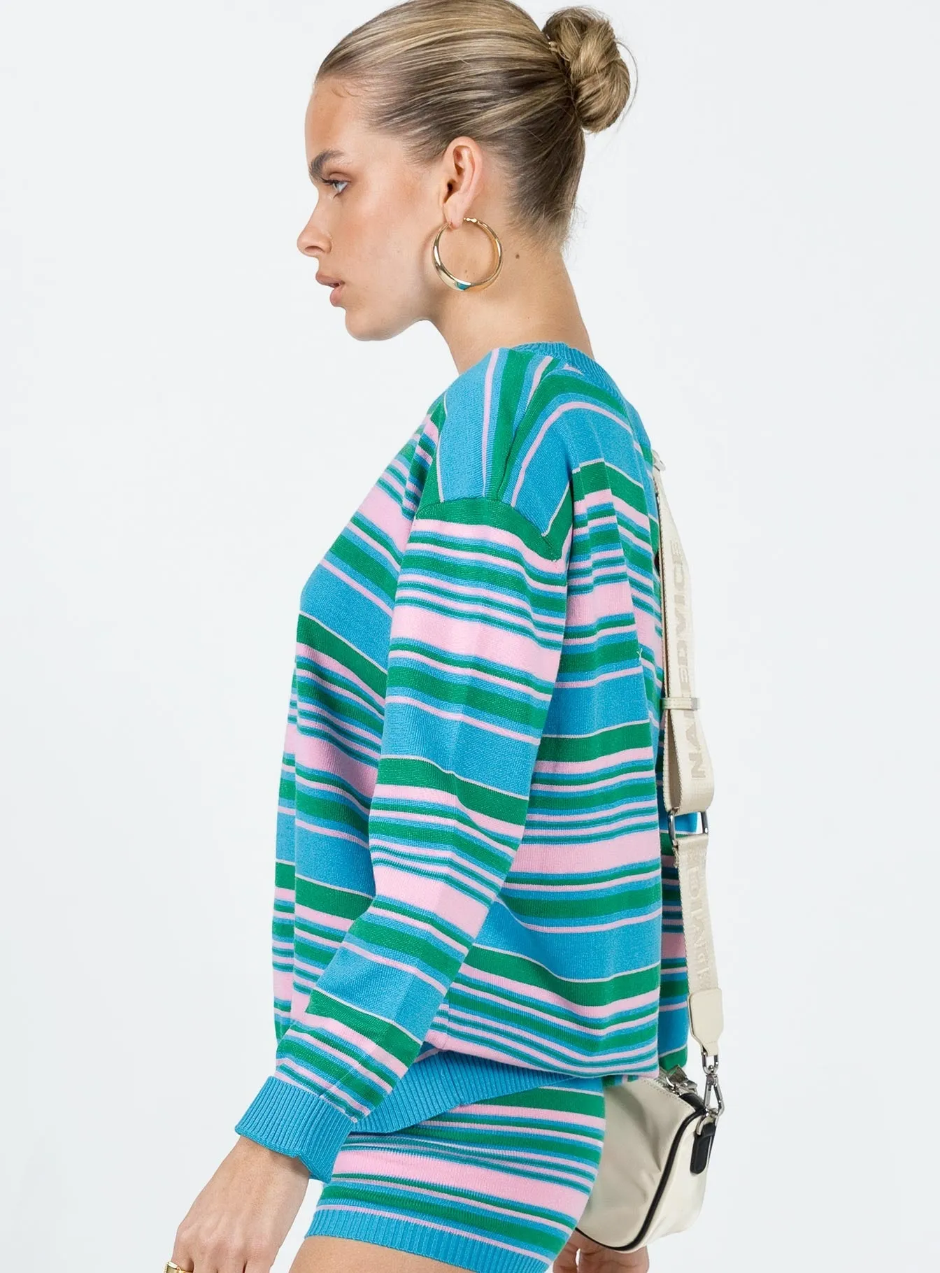 Tallow Knit Stripe Sweater Multi