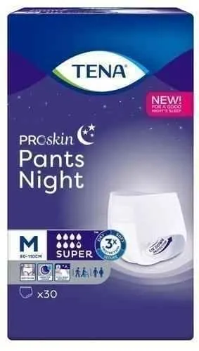 TENA Pants ProSkin Super Night M x 30 pcs