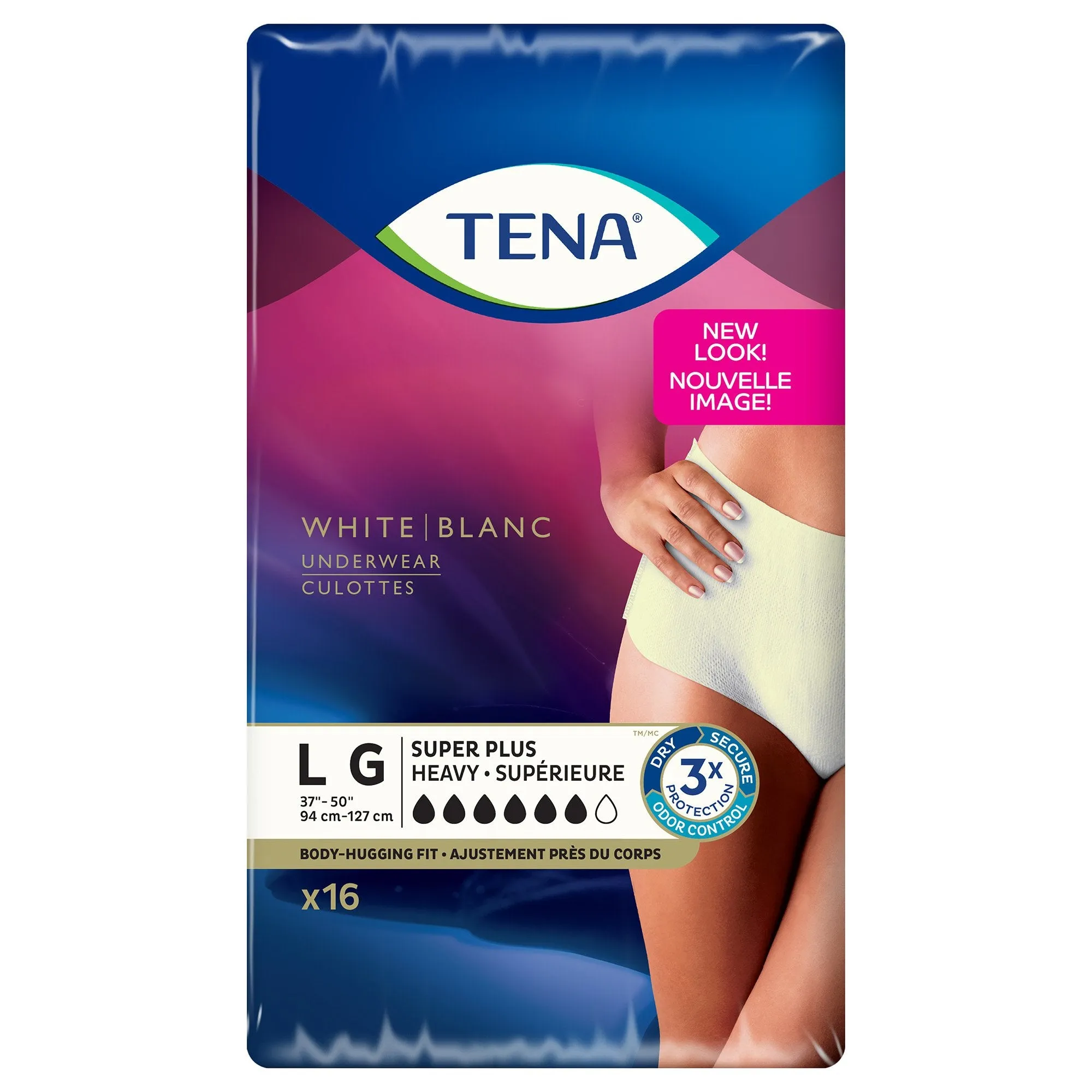 Tena® Women™ Super Plus Absorbent Underwear, Large