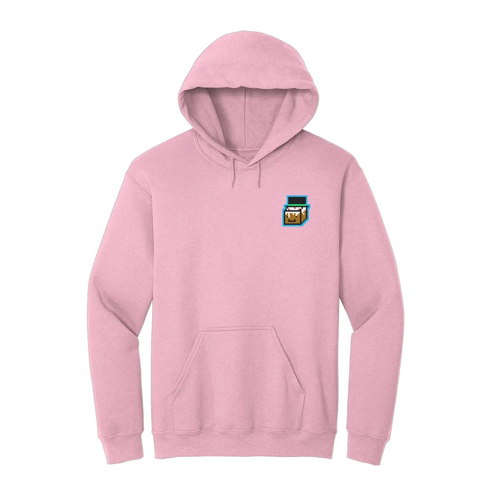 The Megabyte Corner Logo Adult Pullover Hoodie