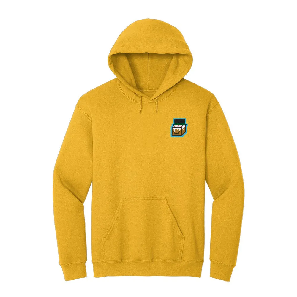 The Megabyte Corner Logo Adult Pullover Hoodie