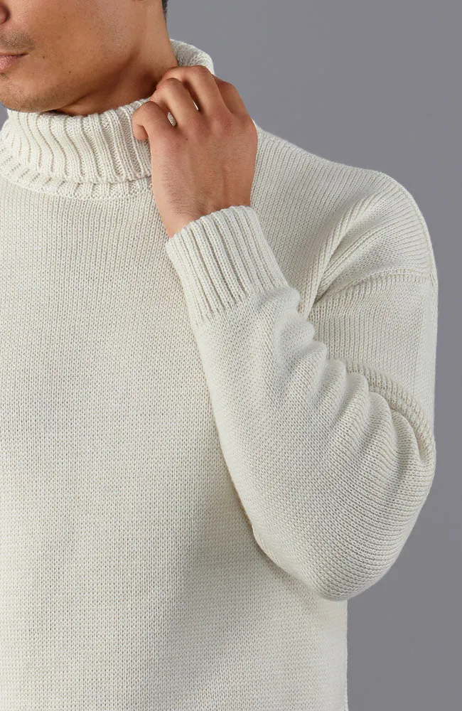 The Modern Submariner - Roll Neck Merino Wool Jumper