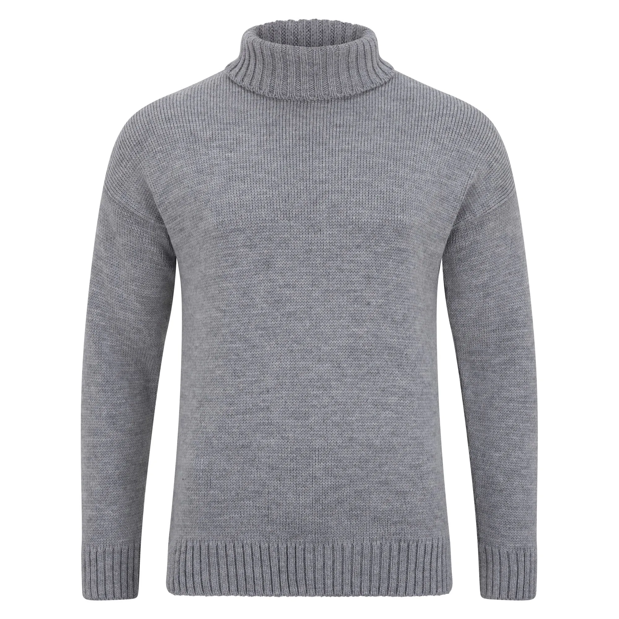 The Modern Submariner - Roll Neck Merino Wool Jumper