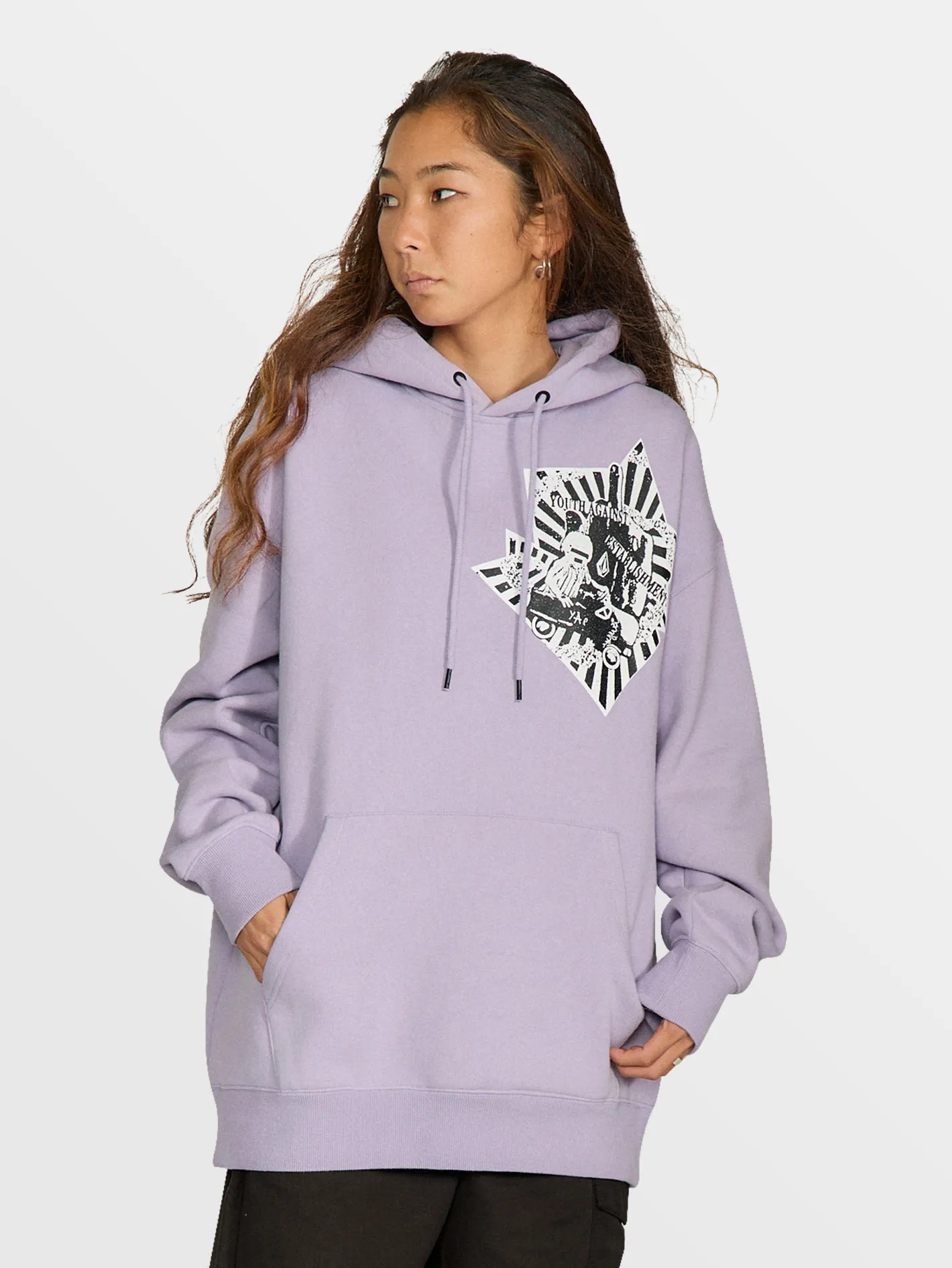 Tokyo True Arrows Hoodie - Violet Ice