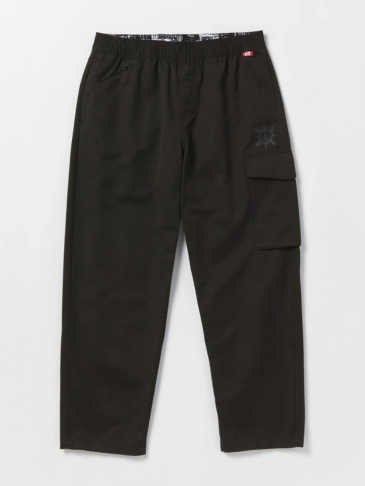 Tokyo True Streamlined Shell Elastic Waist Pants - Black