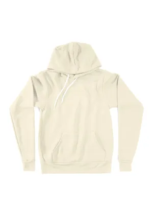 Unisex Sponge Fleece Pullover Hoodie – Natural