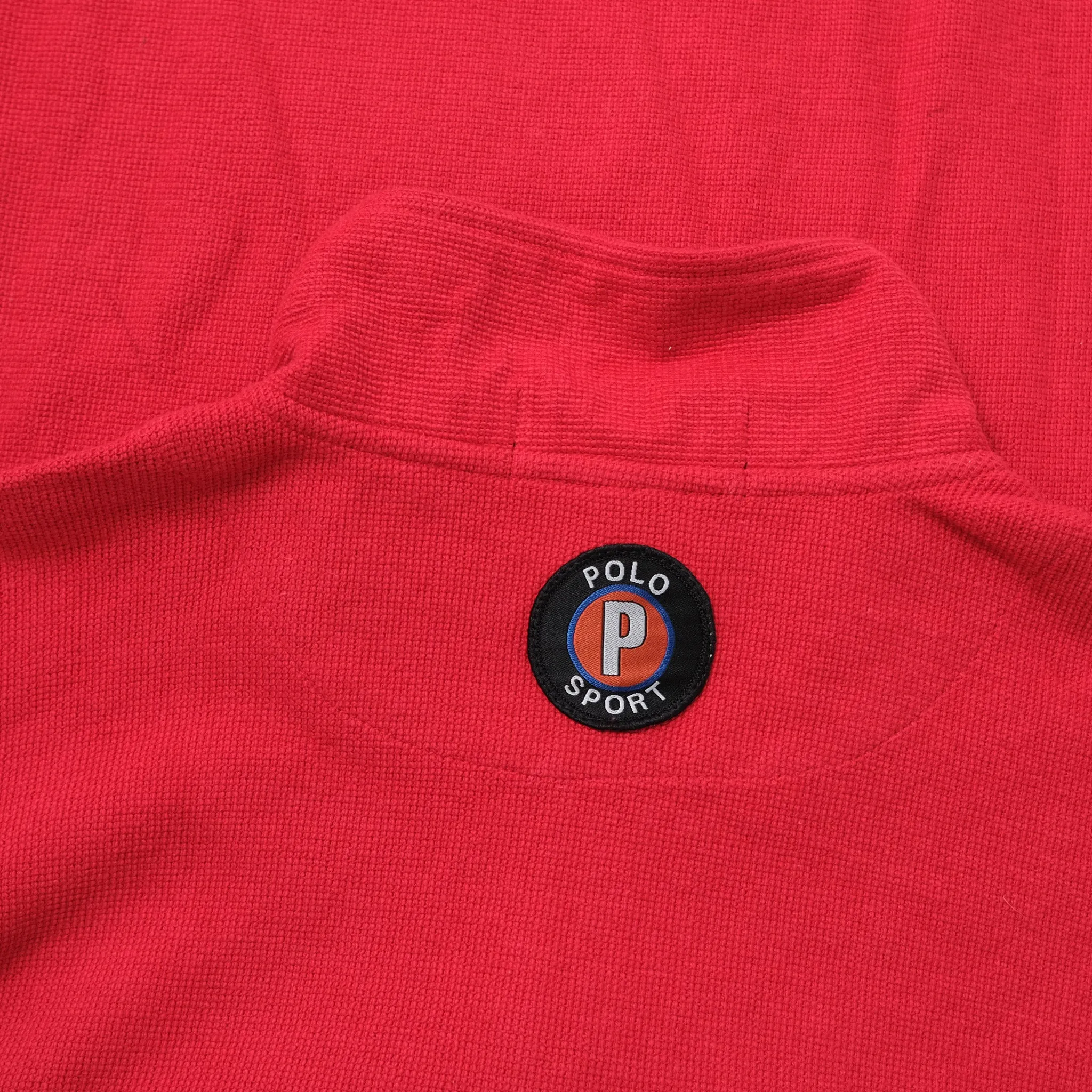 Vintage Polo Sport Q-Zip Sweater XLarge