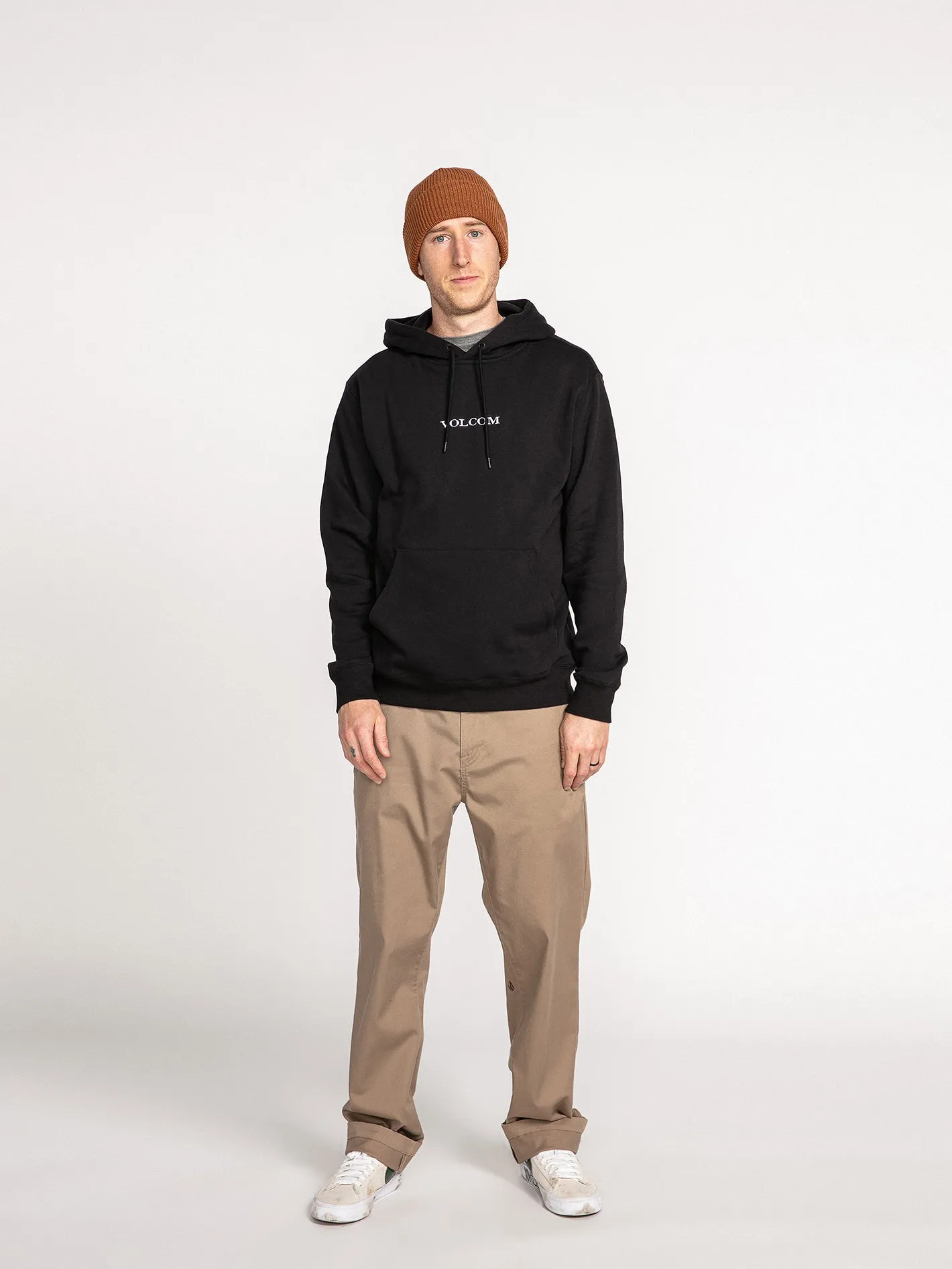 Volcom Stone Pullover Hoodie - Black