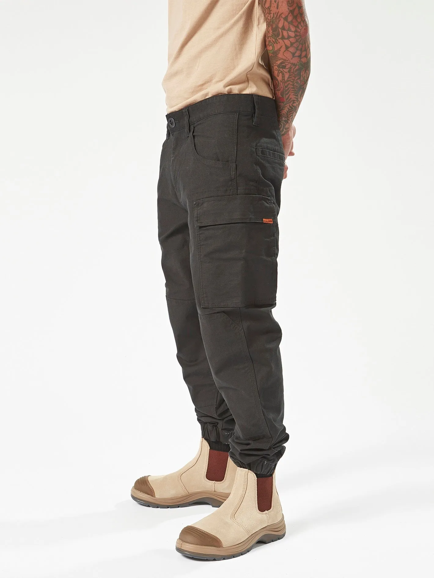 Volcom Workwear Caliper Cuff Pants - Black