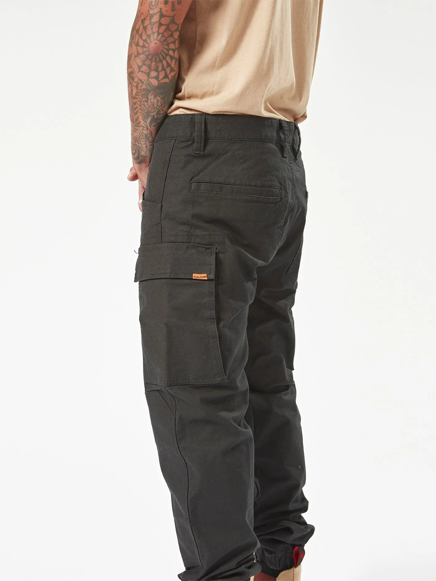 Volcom Workwear Caliper Cuff Pants - Black