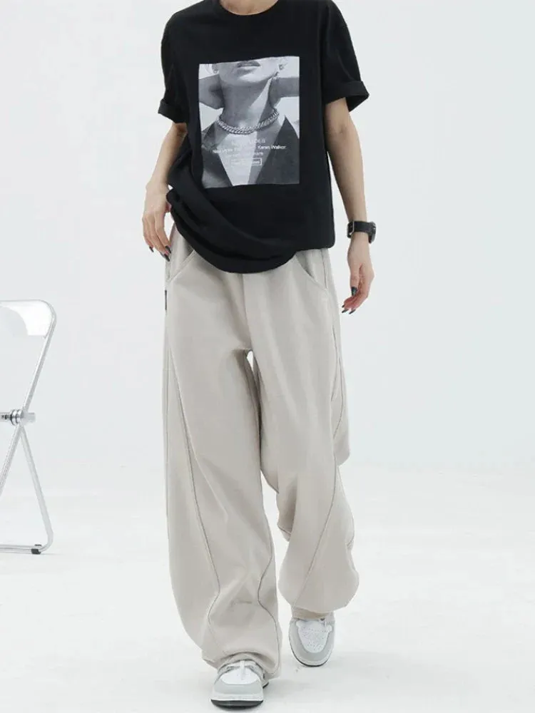 Women Cargo Pants Summer Y2k Streetwear Hip Hop Parachute Harajuku Casual Wide Pants