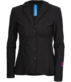 WOMEN'S BOLD SHACKET: BLACK (C)