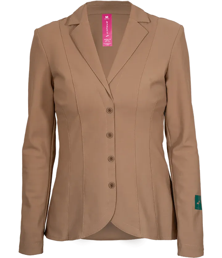 WOMEN'S BOLD SHACKET: SAND (C)