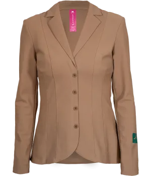 WOMEN'S BOLD SHACKET: SAND (C)