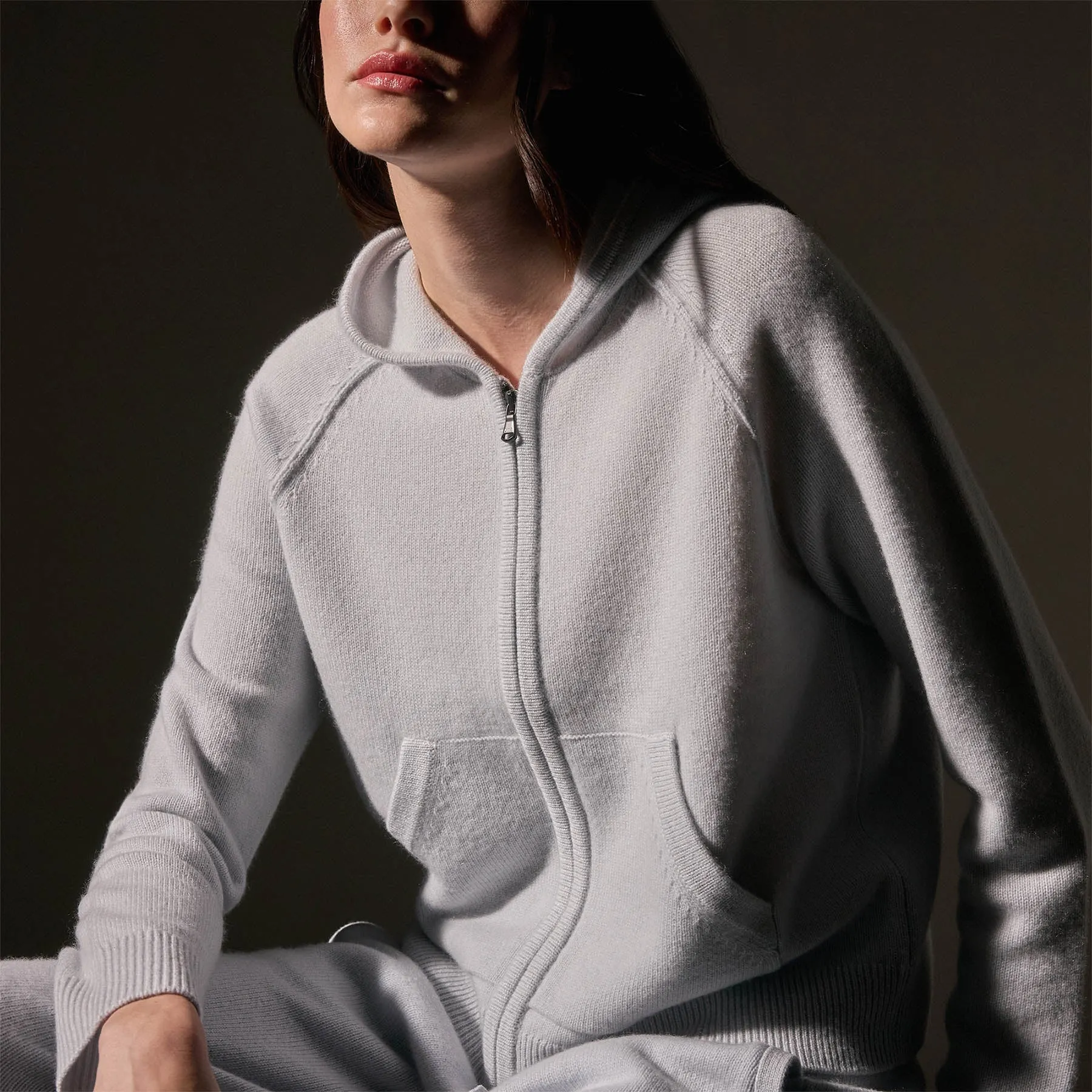 Women's Cashmere Track Suit Gift Set - Pale Blue