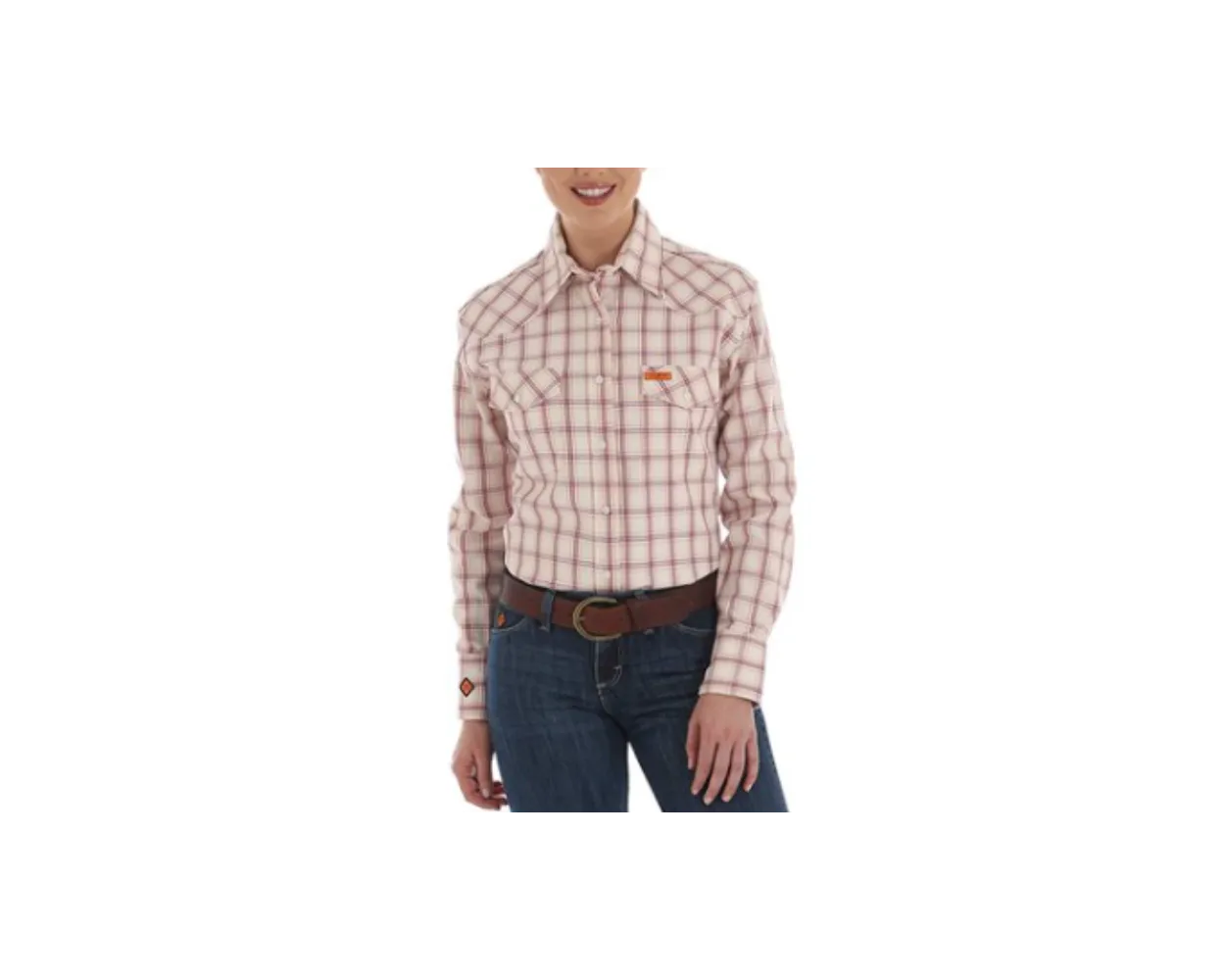 Wrangler FR Plaid Long Sleeve