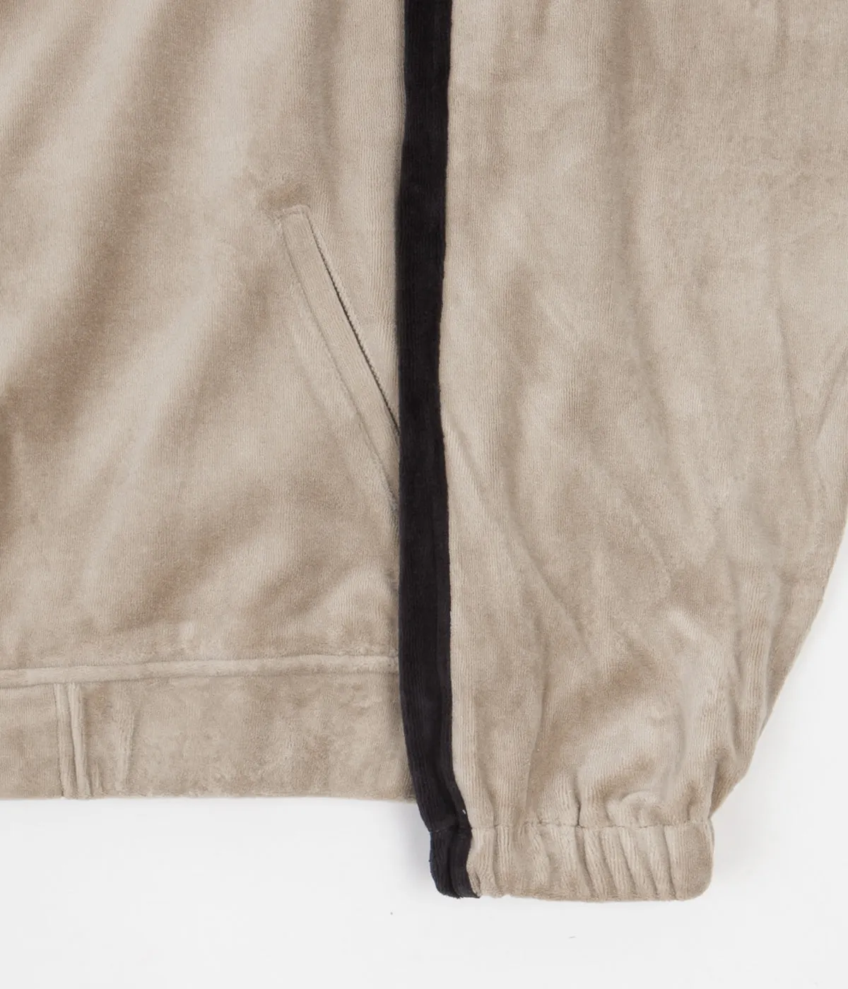 Yardsale Surge Track Jacket - Beige / Charcoal