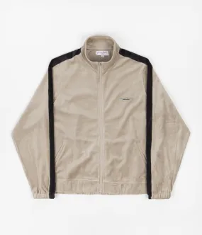 Yardsale Surge Track Jacket - Beige / Charcoal