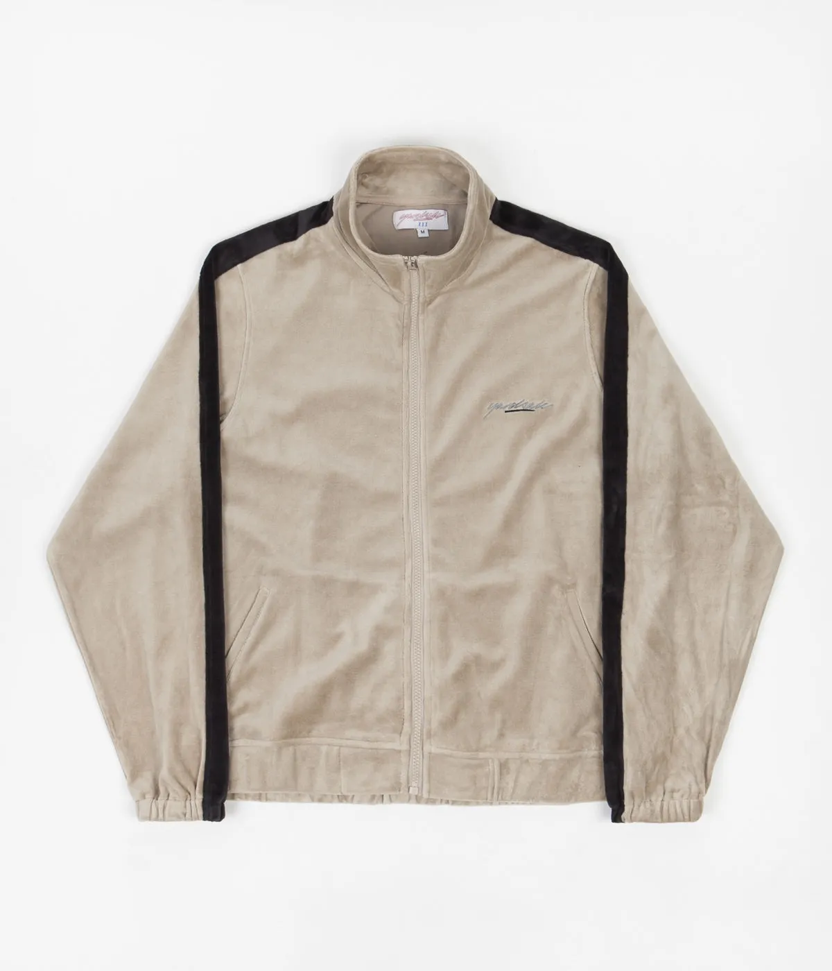 Yardsale Surge Track Jacket - Beige / Charcoal